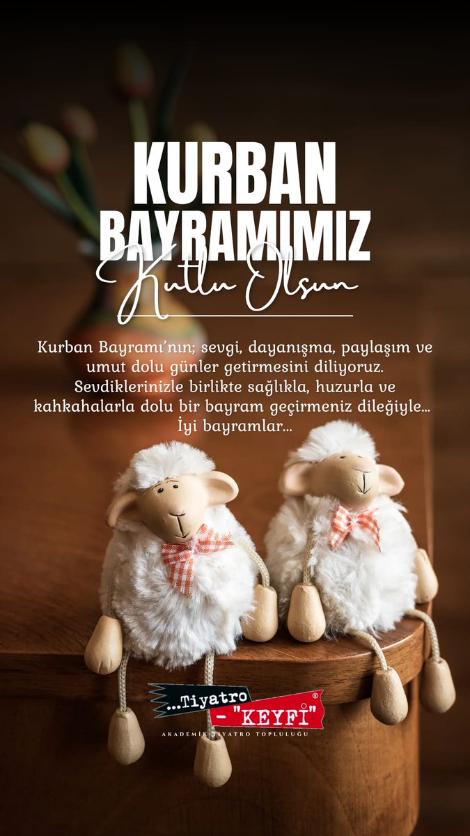 tiyatrokeyfi's tweet photo. İyi bayramlar. https://t.co/J5eRXmBjHc