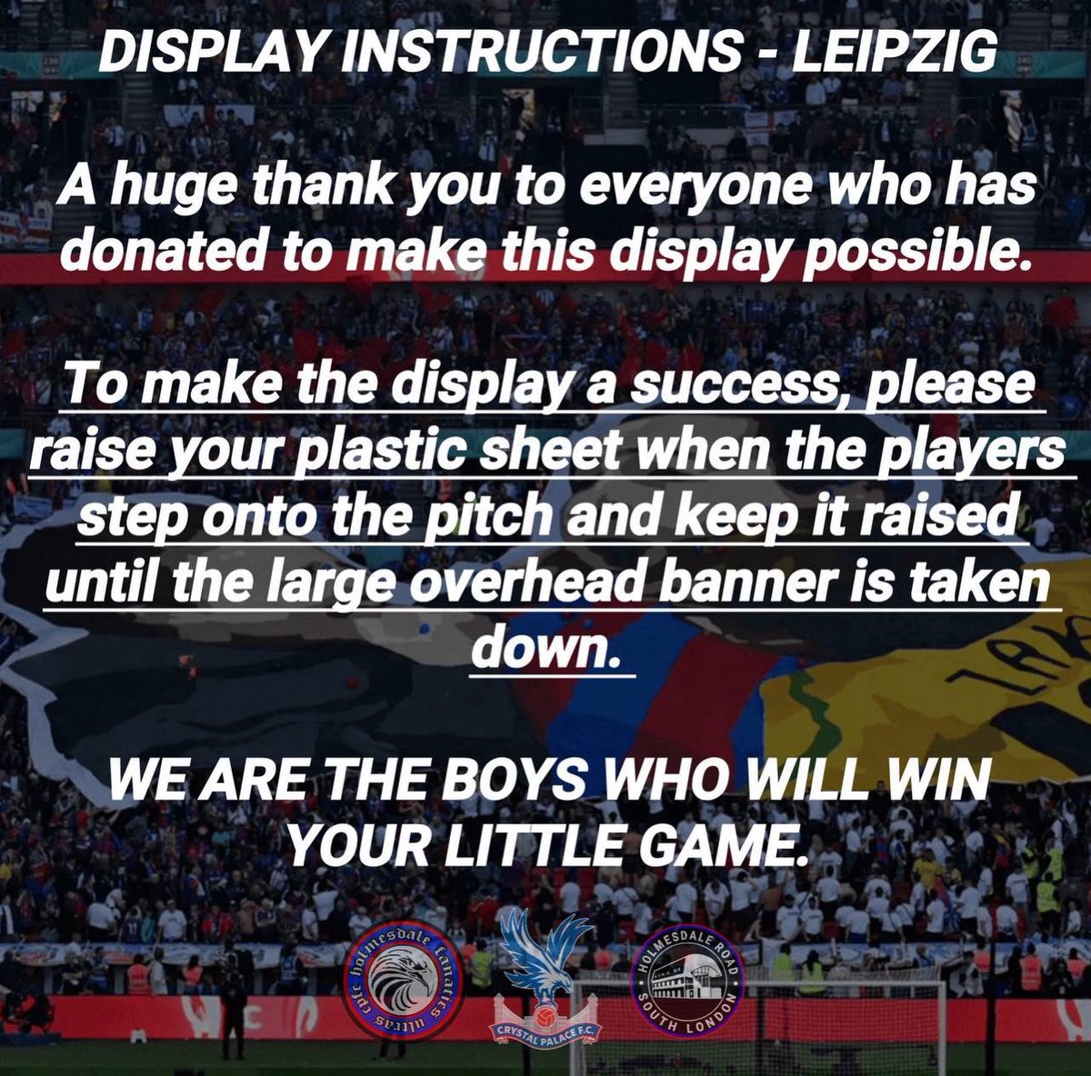 Holmesdale Fanatics tweet media