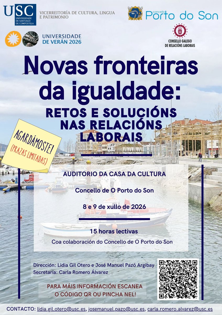 jmmirandaboto's tweet photo. Estupendo curso de verano que organizan @LidiaGilOtero @JPazoA y Carla Romero, la mejor manera de formarse laboralmente y obtener 1 ECTS https://t.co/Kp2OOcSanV