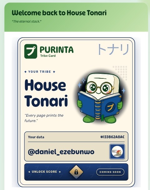 Daniel_Ezebunwo's tweet photo. Day 1 – Tribe Check-In
I represent #Tonari
What more can I say about House Tomato 🤗
One of my trading strategies is simply buy and hold, has always been working for me. https://t.co/ZcSZFeaoEN