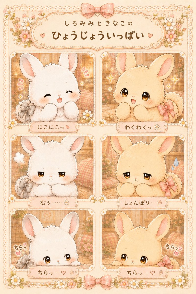 しろみみきなこ@AIお絵描き tweet media
