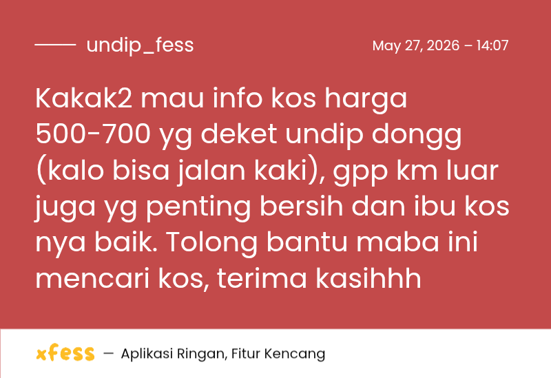 UNDIP MENFESS tweet media