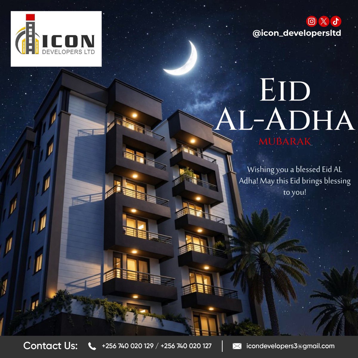 Icon_devltd's tweet photo. Enjoy your day ! 
Eid Mubarak #icondevelopers https://t.co/2qsD7tsu88
