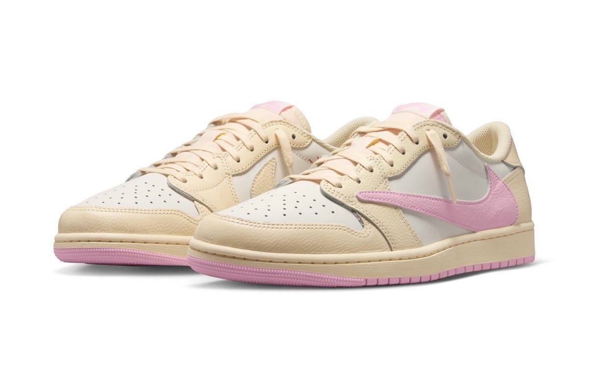 Travis Scott x Nike Air Jordan 1 Retro Low OG “Shy Pink 
