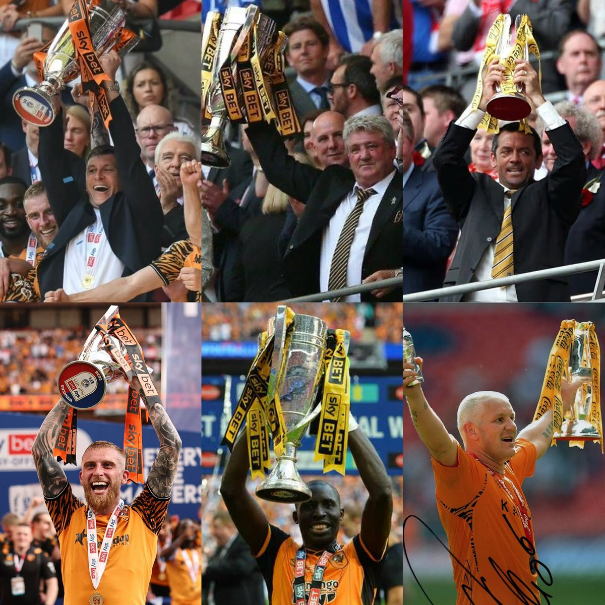 HullCityStats's tweet photo. Engraved into Hull City AFC history.

Tiger Royalty. 👑🏆

#HCAFC #WembleyHeros https://t.co/j29GiAaLPQ