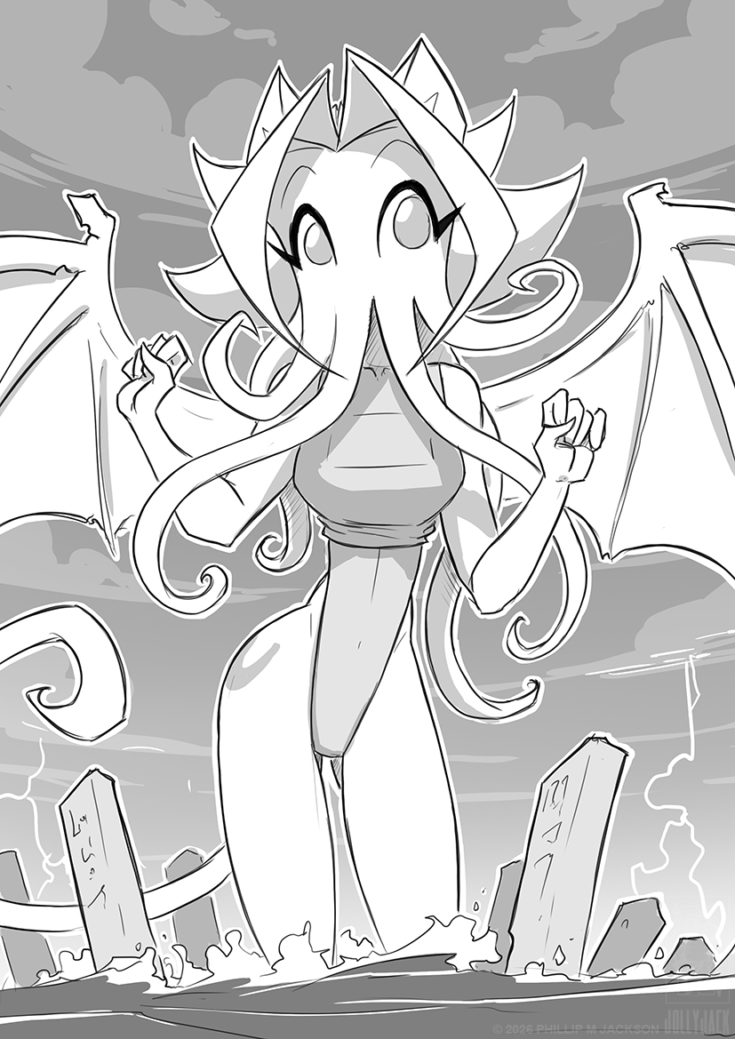 Jolly_Jack's tweet photo. Kathulhu.

Doodle request from my fine patrons - https://t.co/PgSU62Wj1L https://t.co/pGhUW4hio6