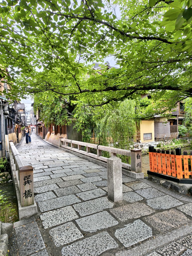k1973hirota's tweet photo. 祇園白川巽橋　周囲見回しても外国人だらけ https://t.co/2JpfdItA57
