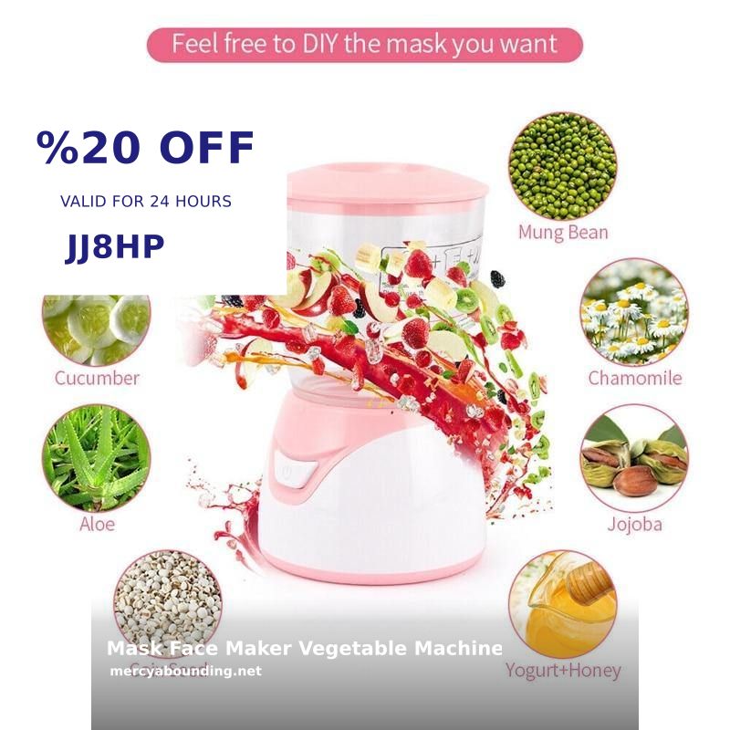 MAbounding's tweet photo. Check out this product 😍 Mask Face Maker Vegetable Machine Fruit Health &amp; Personal Care 😍 
by Mercy Abounding starting at £ 20.00 GBP. 
Shop now 👉👉 https://t.co/TyfFpZfra8 https://t.co/BdDrDbIUUQ