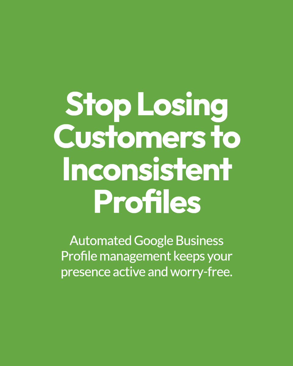 gbpmanager's tweet photo. Struggling to keep your Google Business Profile consistent? Automated GBP management keeps your profile active and stress-free — no headache required. Ready to boost your local visibility? Book a free audit or drop a comment to learn more! #gbp #leadgeneration #googlemaps https://t.co/HkSYdNCnpG