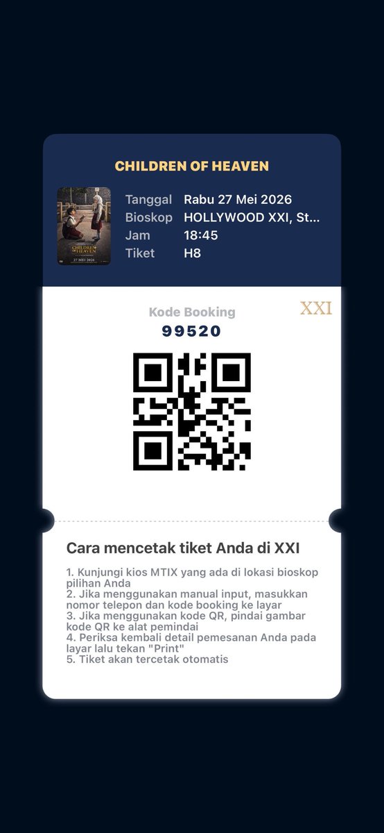 cahbicco's tweet photo. Halo, jadi minggu lalu aku beli tiket bioskop. nah lupa kalo di tgl nya itu hari idul adha.
Disini aku mau bagi bagi tiket nya, bisa di tukar di Hollywood (Karet semanggi, Kecamatan Setiabudi, Kota Jakarta Selatan).
Bagi yang berminat bisa keep foto di bawah ini https://t.co/m7n23USGeU