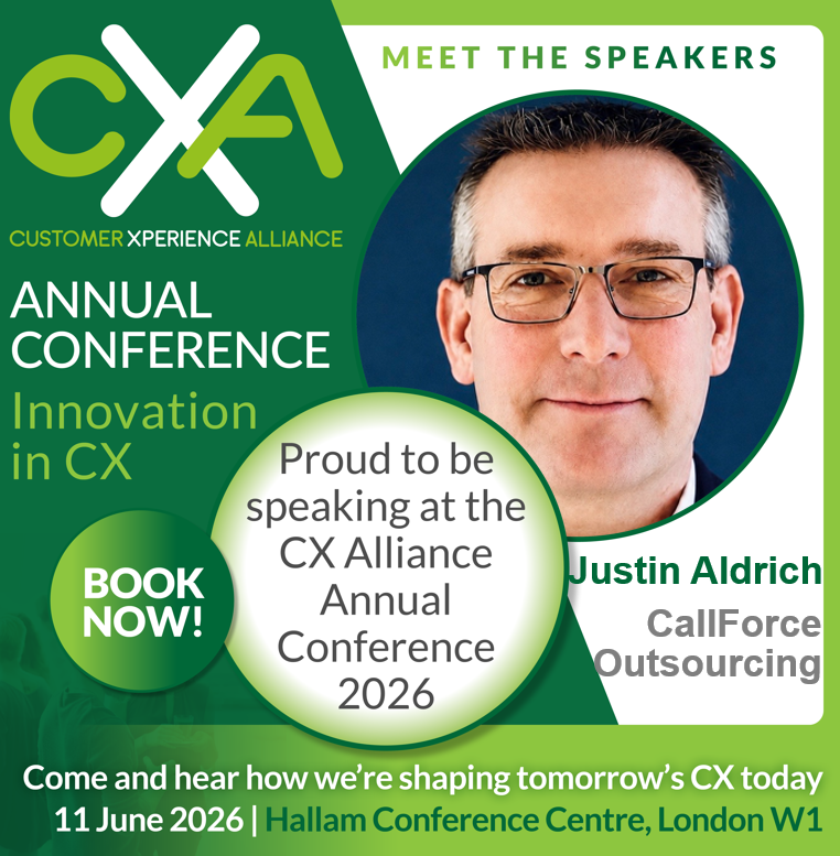 CallForceDirect's tweet photo. We are delighted to share that Justin Aldrich representing CallForce will be joining the panel at the CX Alliance – CX Innovation Conference 2026.

📍 Hallam Conference Centre, London | 📅 11 June 2026

Justin will be part of a thought-provoking discussion on "The Great CX Outsourcing Reset: The Future of CX Delivery and Location Strategy" – a session exploring the key forces reshaping how CX is delivered globally.

Topics on the agenda include:

📌 Consolidation risk and vendor rationalisation: Navigating an outsourcing landscape defined by fewer, larger players.
📌 Diversification driven by geopolitical and continuity concerns: Why more brands are moving away from single-region delivery models.
📌 Real-time voice translation and its impact on location strategy: And what this means for traditional nearshore and offshore approaches.
📌 The possibility of an AI bubble burst: Looking beyond the hype to understand what genuine transformation actually looks like.

If you work in CX leadership, procurement, or outsourcing strategy, this is a session well worth being in the room for.

🔗 Register now: https://t.co/VR861GiUZE 

#CXAlliance #CXInnovation2026 #CustomerExperience #BPO #Outsourcing #CallForce #CXLeadership #LocationStrategy