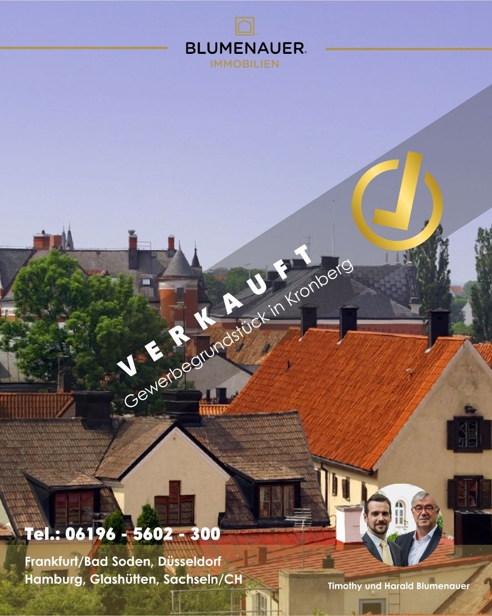 blumenauer's tweet photo. ✨ Erfolgreich verkauft in Kronberg ✨

Blumenauer Immobilien hat erfolgreich ein Grundstück im schönen Kronberg vermittelt. 

Den neuen Eigentümern wünschen wir viel Erfolg und Freude bei der Umsetzung ihres Bauvorhabens. 🌿
#BlumenauerImmobilien #ErfolgreichVerkauft #Kronberg https://t.co/BDEltgBdZi