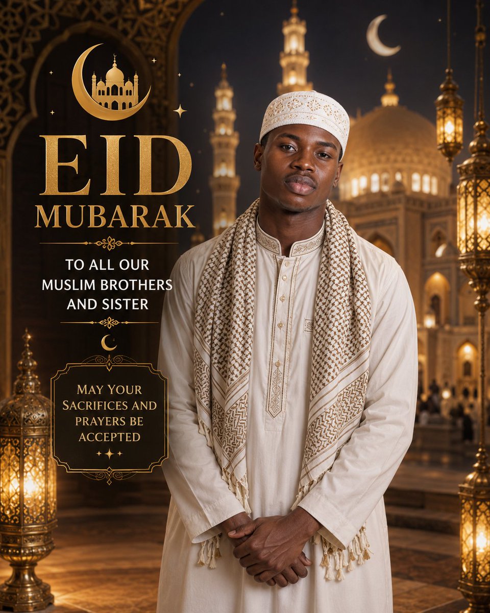 pellerliandemon's tweet photo. EID MUBARAK TO ALL OUR MUSLIM BROTHERS AND SISTERS🕌🌙

MAY YOUR SACRIFICES AND PRAYERS BE ACCEPTED✨@peller089 https://t.co/fzGfgXmsht