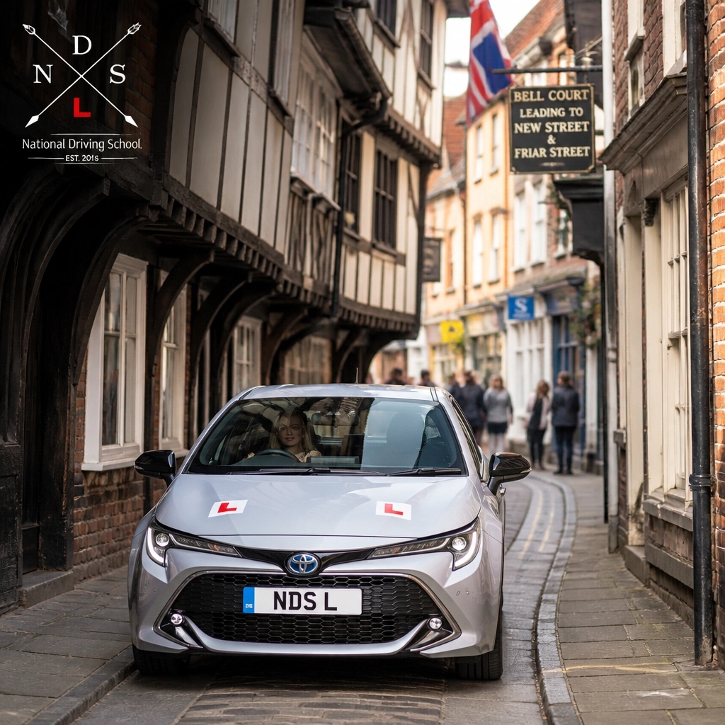 NationalDrivin1's tweet photo. Tight turns in Worcester? 🏘️

The Shambles and High Street need excellent clutch control. Our manual instructors help you navigate these spots with confidence! 

#WorcesterDriving #ClutchControl #ManualLessons #LocalKnowledge https://t.co/VR8CkUQyQR