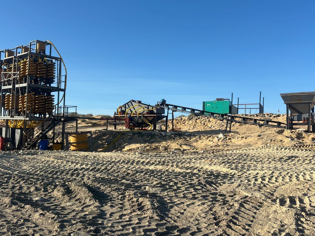 KazeraGlobalInv's tweet photo. Further progress on-site as HMS mining activity continues, with the new spiral circuit almost complete.

Installation and site works continue at pace as the team advances the next phase of development.

#KZG #HMS https://t.co/KPAlXH4EDt