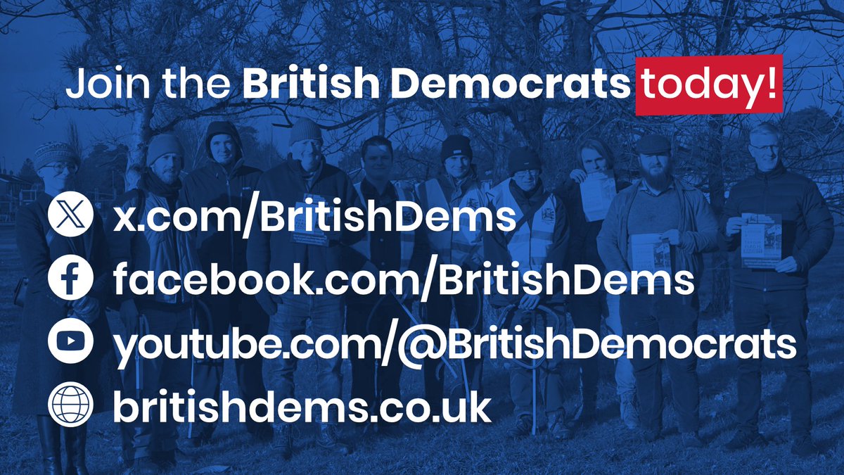 EnglishFuture8's tweet photo. The @BritishDems is the only party that can save Britain! Join today! https://t.co/wYafhdTEPG