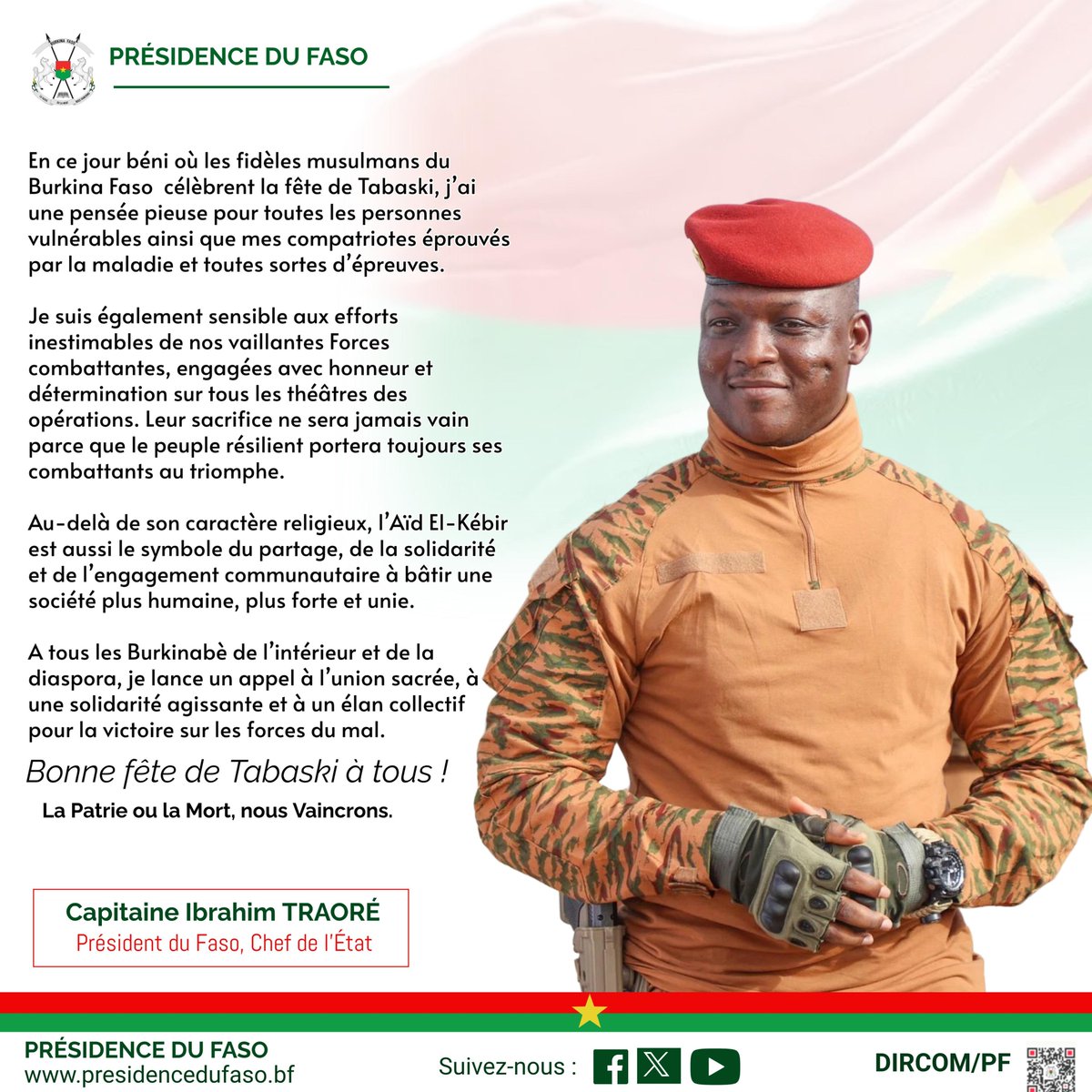 Capitaine Ibrahim TRAORÉ tweet media
