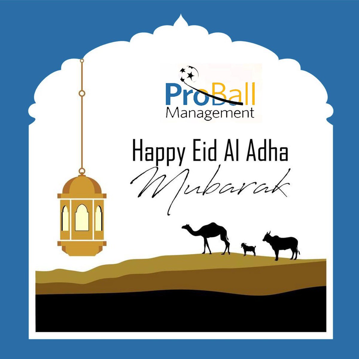 ProBallMgt's tweet photo. Eid Mubarak 🌙

#proball https://t.co/qUyz2nevSc