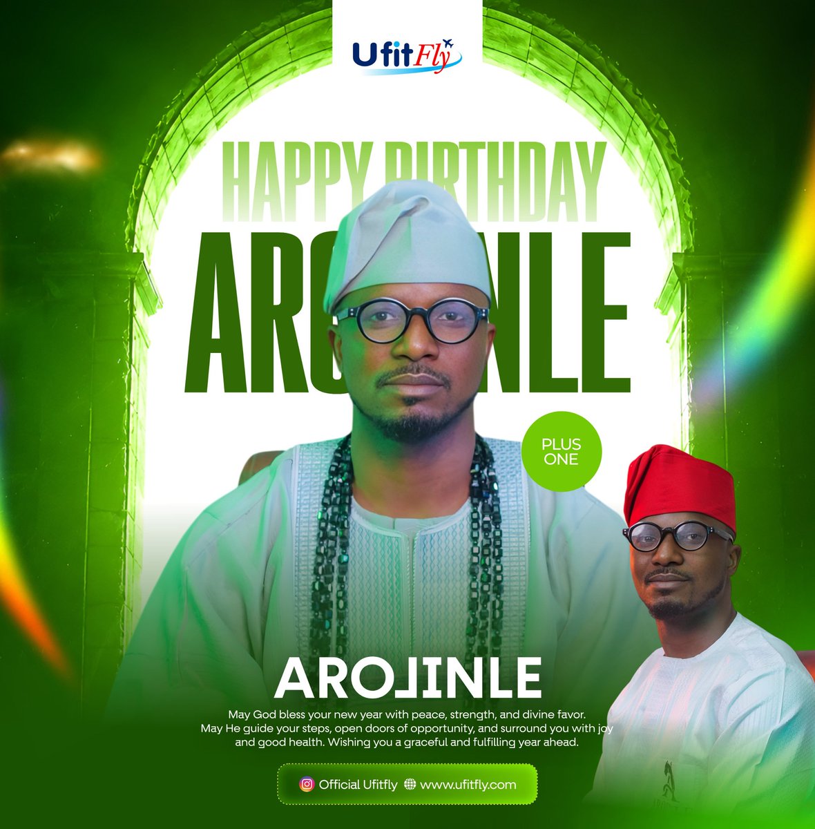 ufitfly's tweet photo. Happy Birthday, Arojinle

Today we celebrate an exceptional partner whose vision, dedication, and partnership have been instrumental to the growth of Ufitfly Limited. Thank you for your unwavering support, strategic insight, and the seamless collaboration that continues to drive us forward.

Wishing you a year filled with greater achievements, good health, abundant joy, and continued success. May this new age bring you even more blessings and fulfillment.

From all of us at Ufitfly Limited, happy Birthday once again, do enjoy your special day sjr 🥂