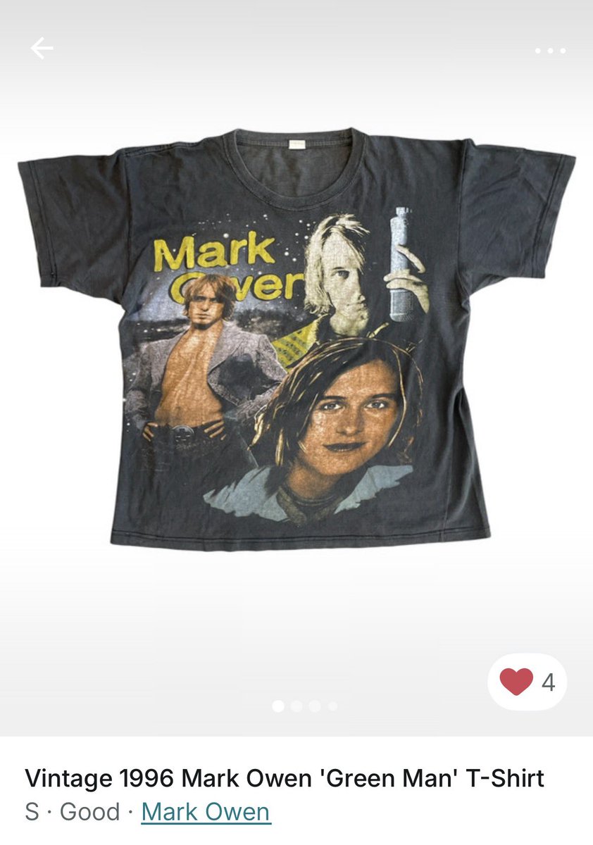 lucloveslou's tweet photo. can anyone tell if this tshirt is really vintage because it’s being sold for 42 euros…….. https://t.co/6Y4sSn3PnG