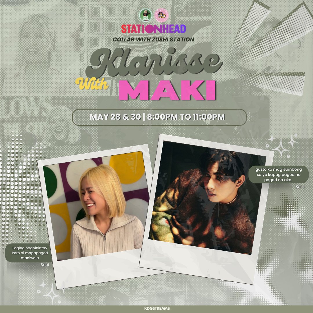 KDGstreams's tweet photo. π¨STREAMING COLLABπ¨
TEAM K, weβre joining the #HabangbuhayPansamantala Streaming Party hosted by @_ZushiStation on Stationhead! ππ©·
βποΈ May 28, 2026 | 8-11 PM
π https://t.co/yLwjxOsdF8
βLet's stream together and vibe with other fandoms!πΆ
#KlarisseDeGuzman | #Maki | #hpsp https://t.co/iL1pDlrUXe