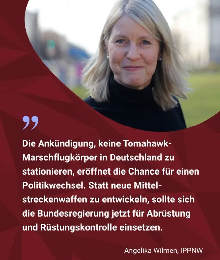 IPPNWgermany's tweet photo. Keine Mittelstreckenwaffen – nirgends! Gerade jetzt braucht es öffentlichen Druck für Abrüstung und Rüstungskontrolle statt weiterer Aufrüstung. Deshalb gehen wir am Samstag, 30.05. gemeinsam in Wiesbaden auf die Straße! Weitere Infos hier: https://t.co/mVGG4HVdpY https://t.co/cIdX4bOlzH