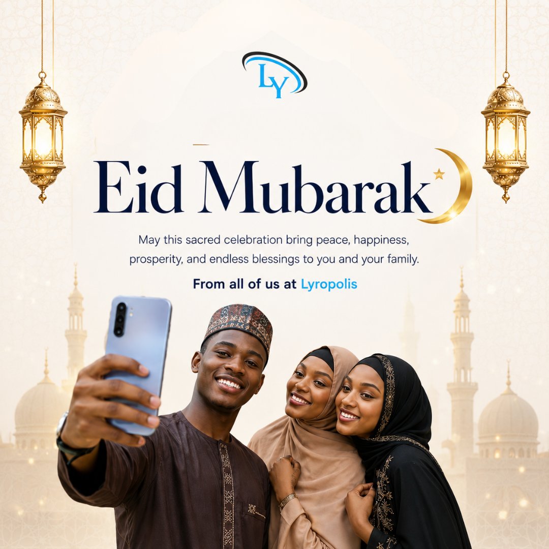 Lyrapolis's tweet photo. Eid Mubarak from Lyrapolis

Capture every Ileya memory with the people that matter most.📸💙

From selfies with loved ones to unforgettable celebration moments, make every shot count with premium gadgets from Lyrapolis.

#EidMubarak #Ileya2026 #Lyrapolis #GadgetDeals #Nigeria https://t.co/LbumkairIH