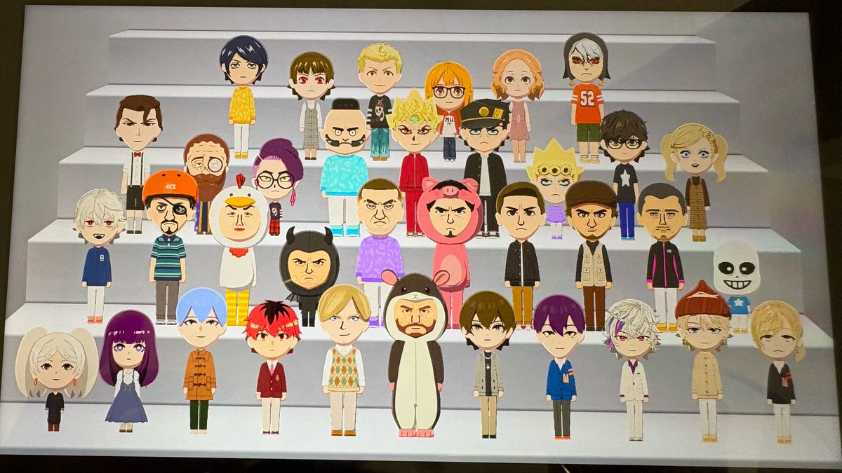 moimochan_games's tweet photo. トモコレいっぱい作ったけど、まだ半分
社長はXで可愛いの見つけて見たまま作った
誰作ろうかな( ᐛ ) https://t.co/mzEokVubJt