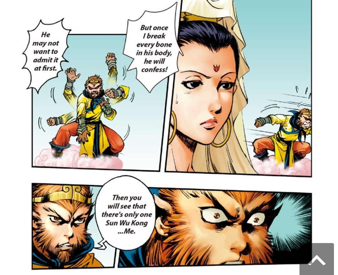 BichKae's tweet photo. I love that Im seeing more people talking about this comic, cause I'm in love with it. I love this Wukong, he has my 💕💕💕 https://t.co/ZCm1px8LvP