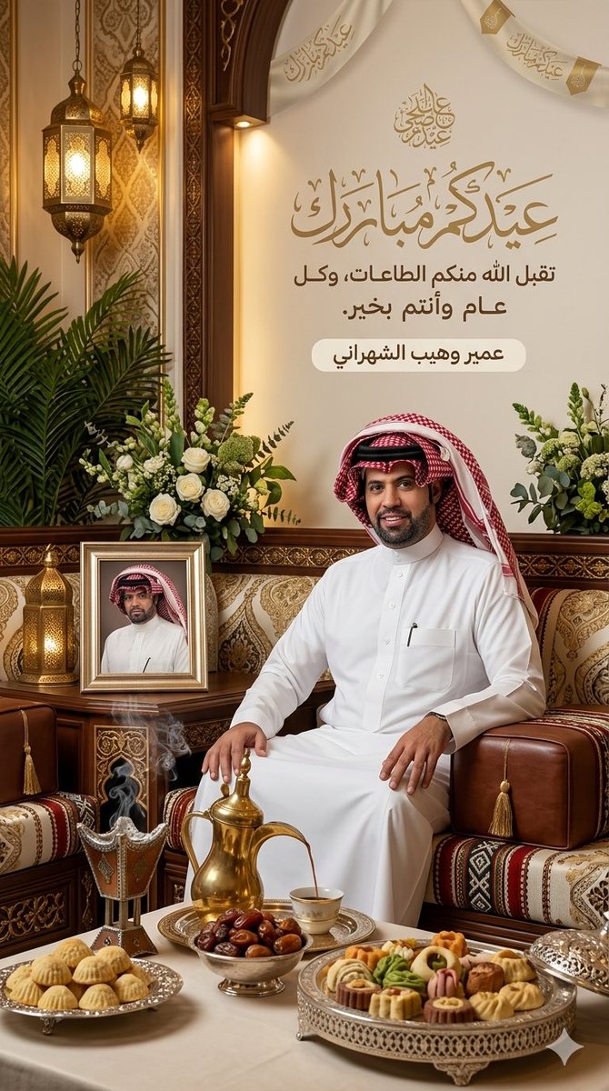 omsa5's tweet photo. السلام عليكم ورحمة الله وبركاته
عيد أضحى مبارك وكل عام وأنتم بخير
وتقبل الله منا ومنكم صالح الأعمال
#عيد_الأضحى_المبارك 
#عيد_الأضحى https://t.co/WCbUvTOELz