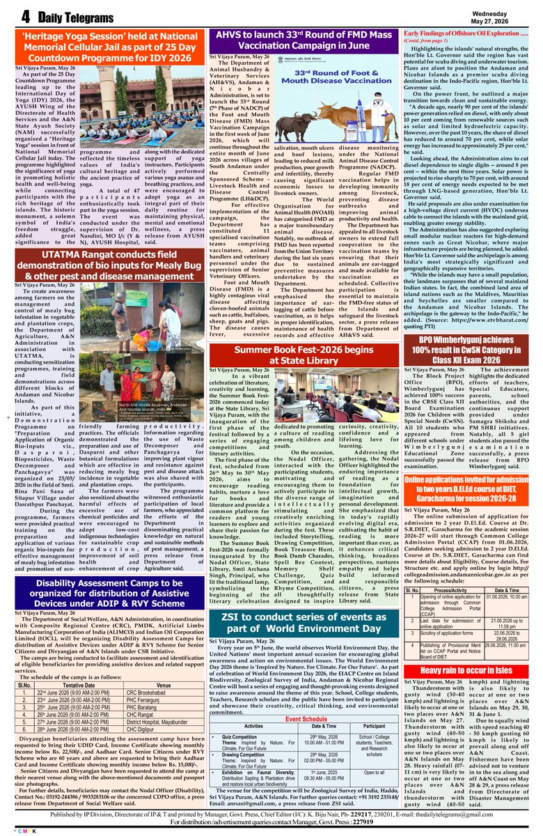 The Daily Telegrams tweet media