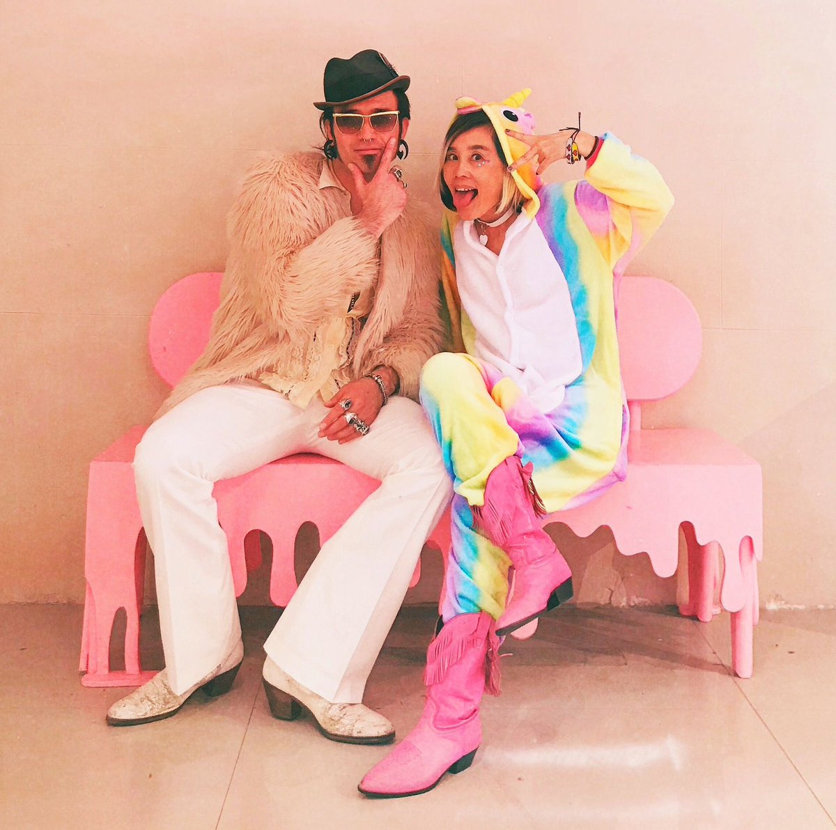 Lolita_No18's tweet photo. 8/8(土)渋谷CLUB CRAWL
「ドキッ! 野沢だらけの直子大会2026夏!!! まさかの10周年！まさかのツーマン渋谷炎上編」

出演
●Electric Machine Gun Tit
（野沢直子＋Tora Fujimoto）
●ロリータ18号 https://t.co/xjKk5tgH8x