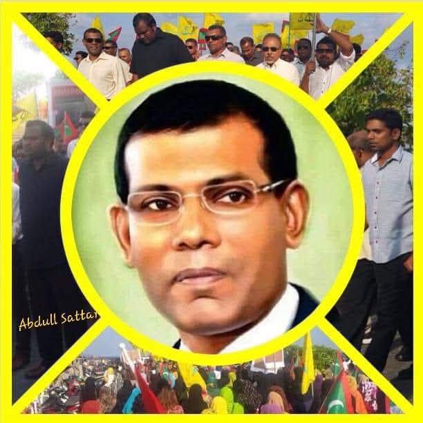 AbdullSattar's tweet photo. MDP , mulhi Qaumu ge maslahthaai medhu visnaa emmenge vote kureege Raees @MohamedNasheed ✔️✍️ https://t.co/MgCf9sbT81