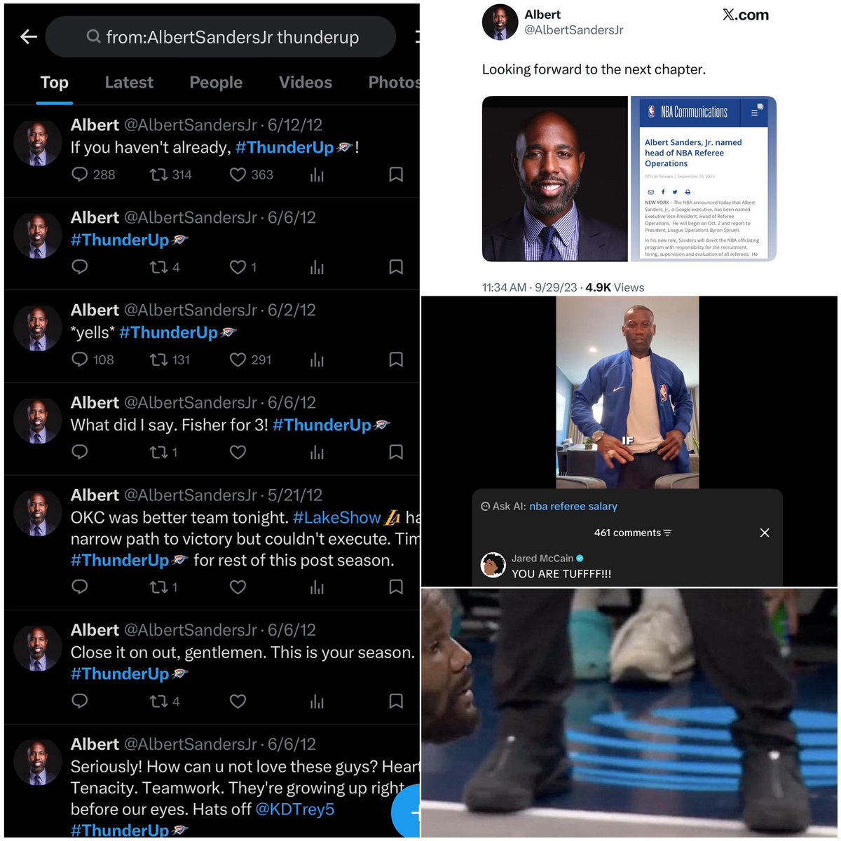verrazzanodaG's tweet photo. @DonnTen10 @NBA @FBI It’s Tony Brothers boss https://t.co/eDLnboOoKB