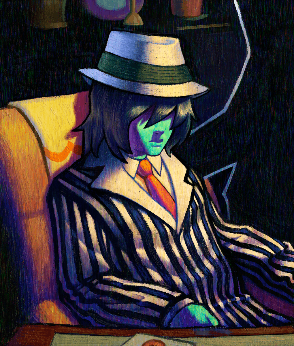 Name_is_Less's tweet photo. 🕵️#DELTARUNE https://t.co/v78Y9KJ5tU