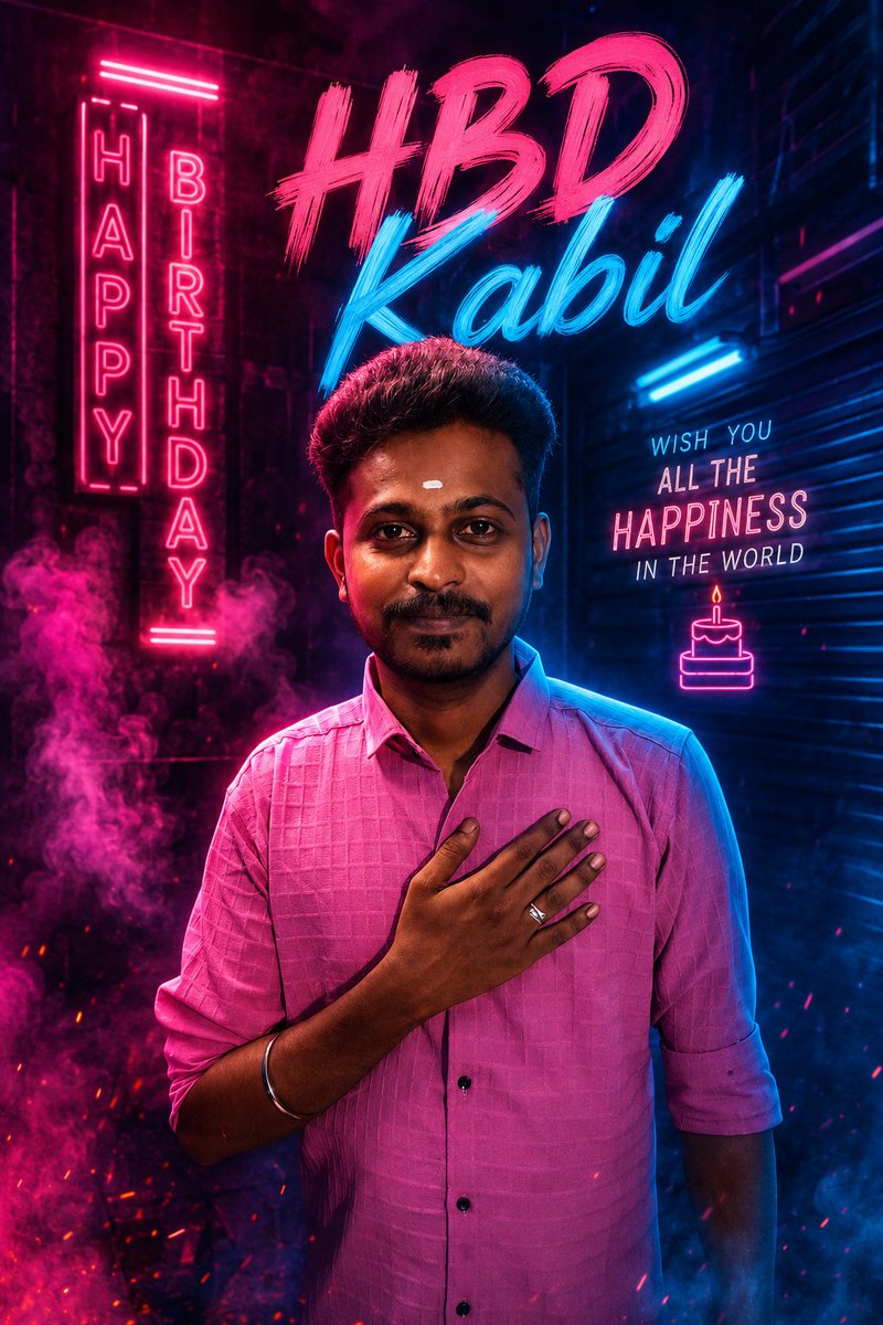 ReginaVj2's tweet photo. 😍🥳என் பாசமுள்ள தம்பிக்கு இனிய பிறந்தநாள் வாழ்த்துக்கள் டா 🥰🙌🏻

🎂@itz_kabil 🎂

😍Have A Great Year Ahead da ...Stay Happy With Ur Luved Ones Kabillll 😍🥳 https://t.co/kEO8T6M47s