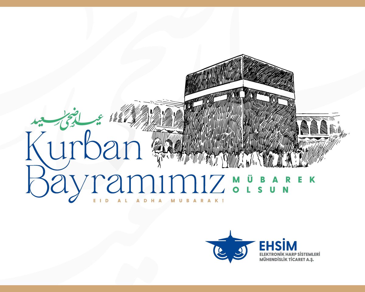 EhsimResmi's tweet photo. Milletimizin ve tüm İslam âleminin Kurban Bayramı’nı en kalbi duygularımızla tebrik ederiz.

Bayramın, başta gönül coğrafyamızdaki mazlumlar için olmak üzere tüm İslam dünyasında felaha, huzura ve selamete vesile olmasını dileriz.

Bayramımız mübarek olsun. 🌙 https://t.co/XbIV2jCVBt