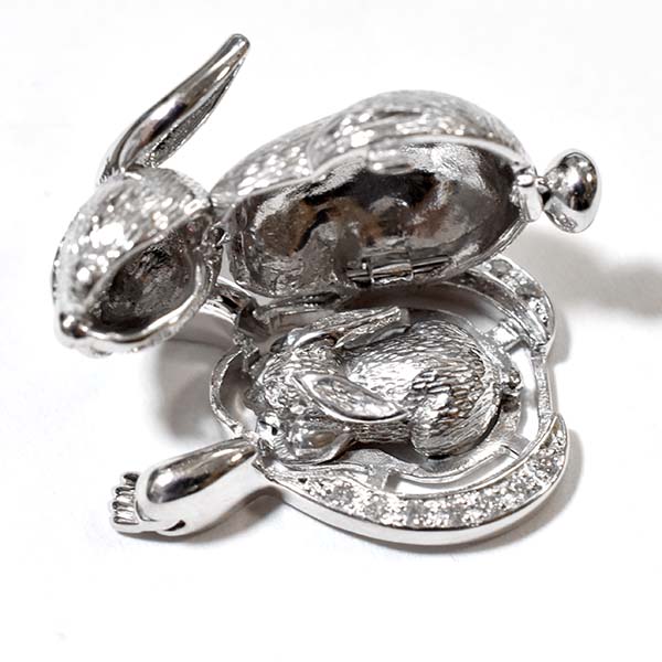 本日の商品「ルビー 0.03ct ダイヤモンド 0.09ct 18金ホワイトゴールド