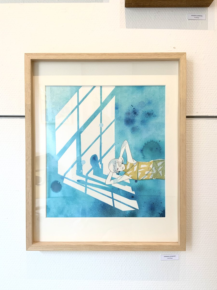 spaceyui's tweet photo. ＼オカダミカ 個展開催しております！／

12時の現在ちょこっとだけミカさん在廊されております。
本日水曜は、14時30頃からミカさん在廊予定です！

オカダミカ 個展
Inframince / アンフラマンス

2026年5月25日（月）～6月3日（水）
(5/31日曜休廊)
12:00 ～ 19:00　(最終日17:00迄)

#オカダミカ
#okadamika
#micca
#イラストレーション