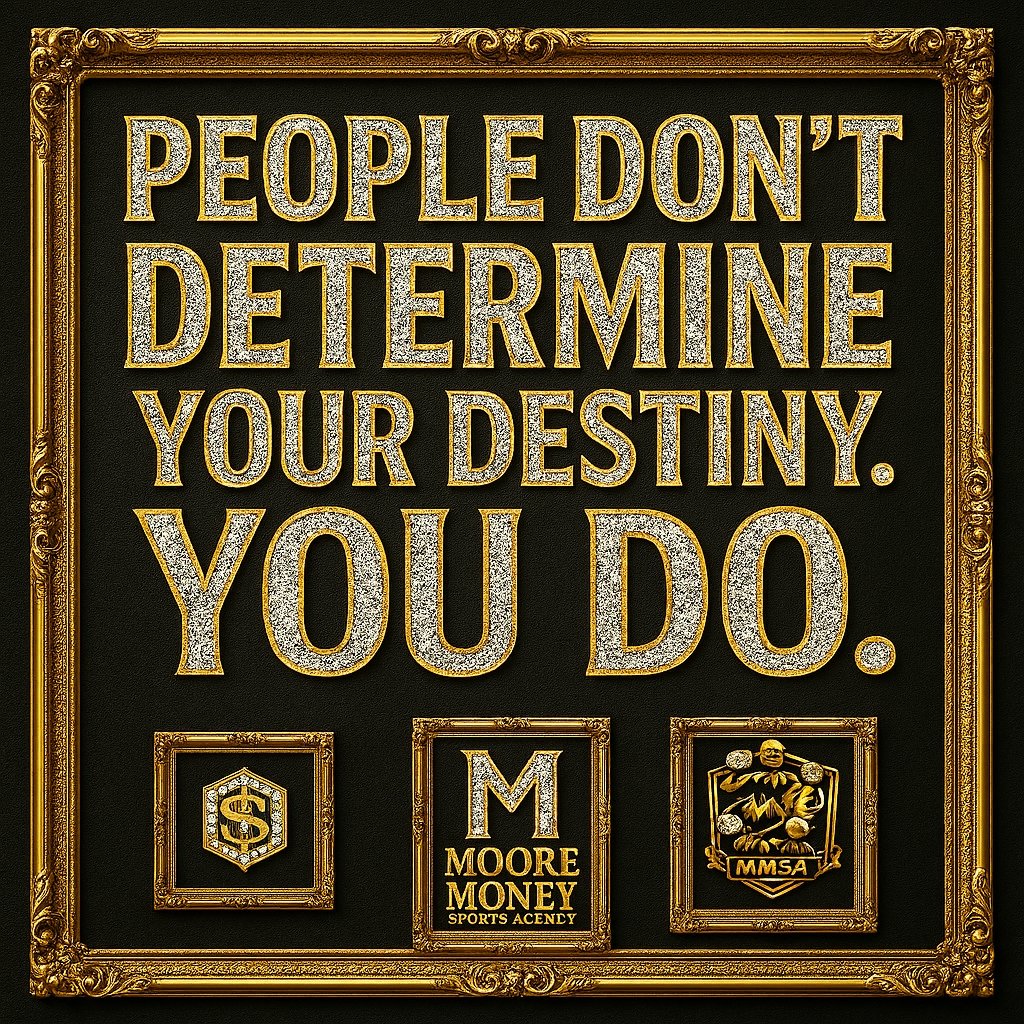 bruce_mo's tweet photo. The rise of Moore Money Sports Agency starts today. This is more than a launch.
This is purpose activated.
This is faith in motion.
This is the assignment God placed on my life — and I’m stepping into it with power. Welcome to the Moore Money era.
Let’s work. https://t.co/jV6KS1PqHj