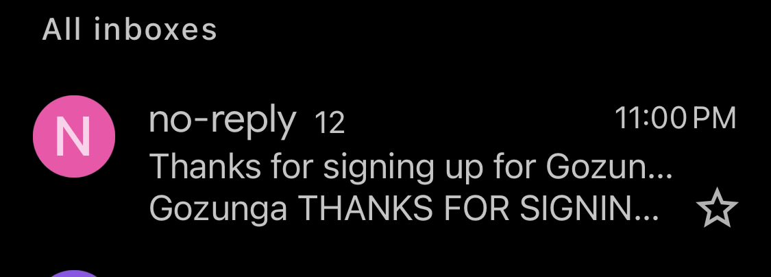 gozunga's tweet photo. Oh cool, 12 new fraudulent account sign-ups https://t.co/9u3nhcRTV0
