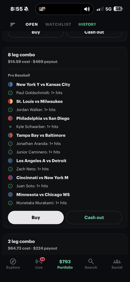 BotterBobthe's tweet photo. Took all of @WiningPlaybook hitters today and WE ARE GREEN. Y’all gotta go tap in!!! https://t.co/6wnc2KovCA