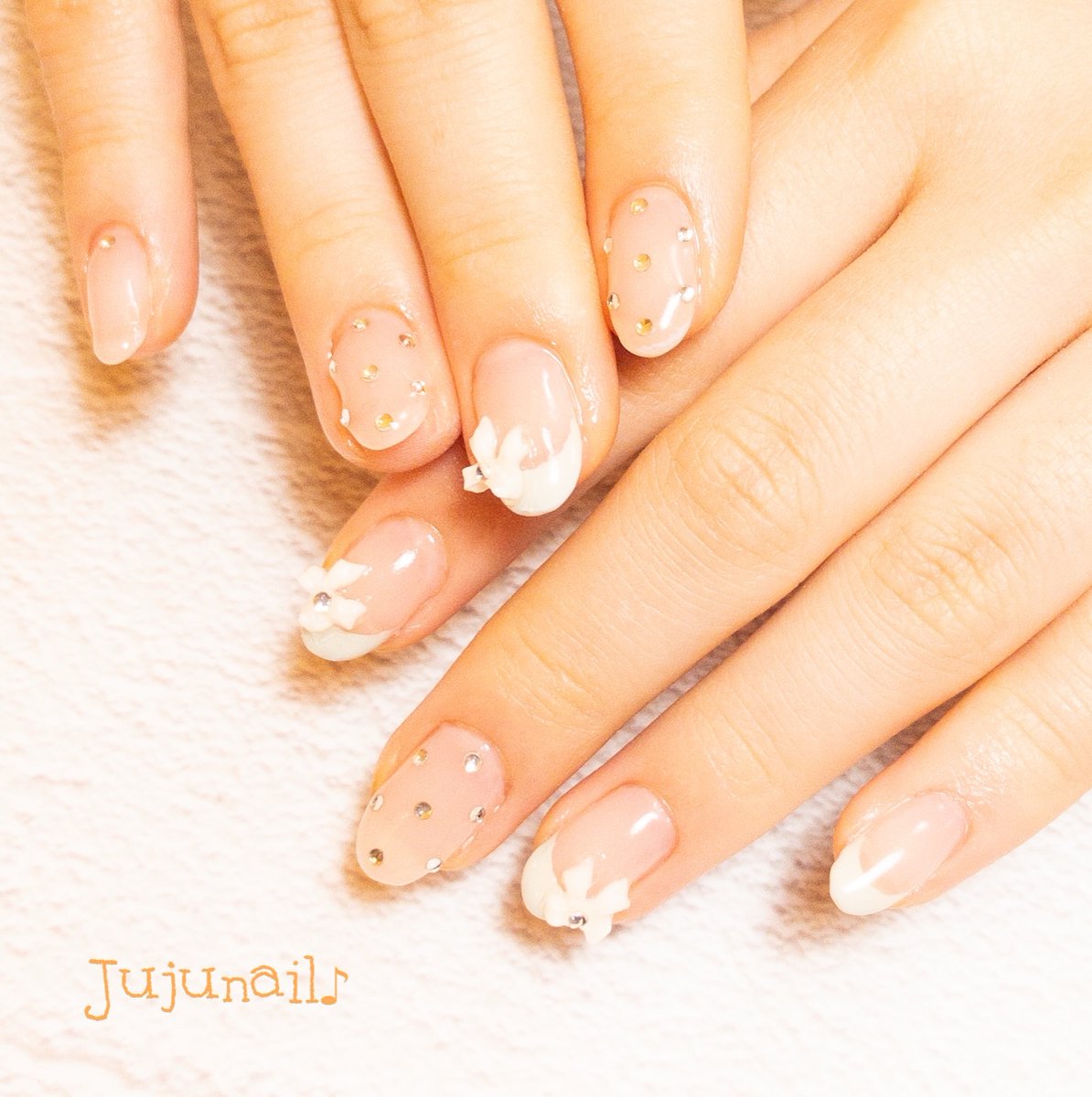 jujunail2020's tweet photo. こちらのリピーター様は、
ベージュに薄いグリーンのフレンチです💅

とんでもなくかわいいですね〜💕
とてもお似合いです✨
いつもありがとうございます🥰

=====================⁣
美意...

詳細はこちら↓（ネイルブック）
https://t.co/g1zeYRkZhe https://t.co/dRoNQoTz9R