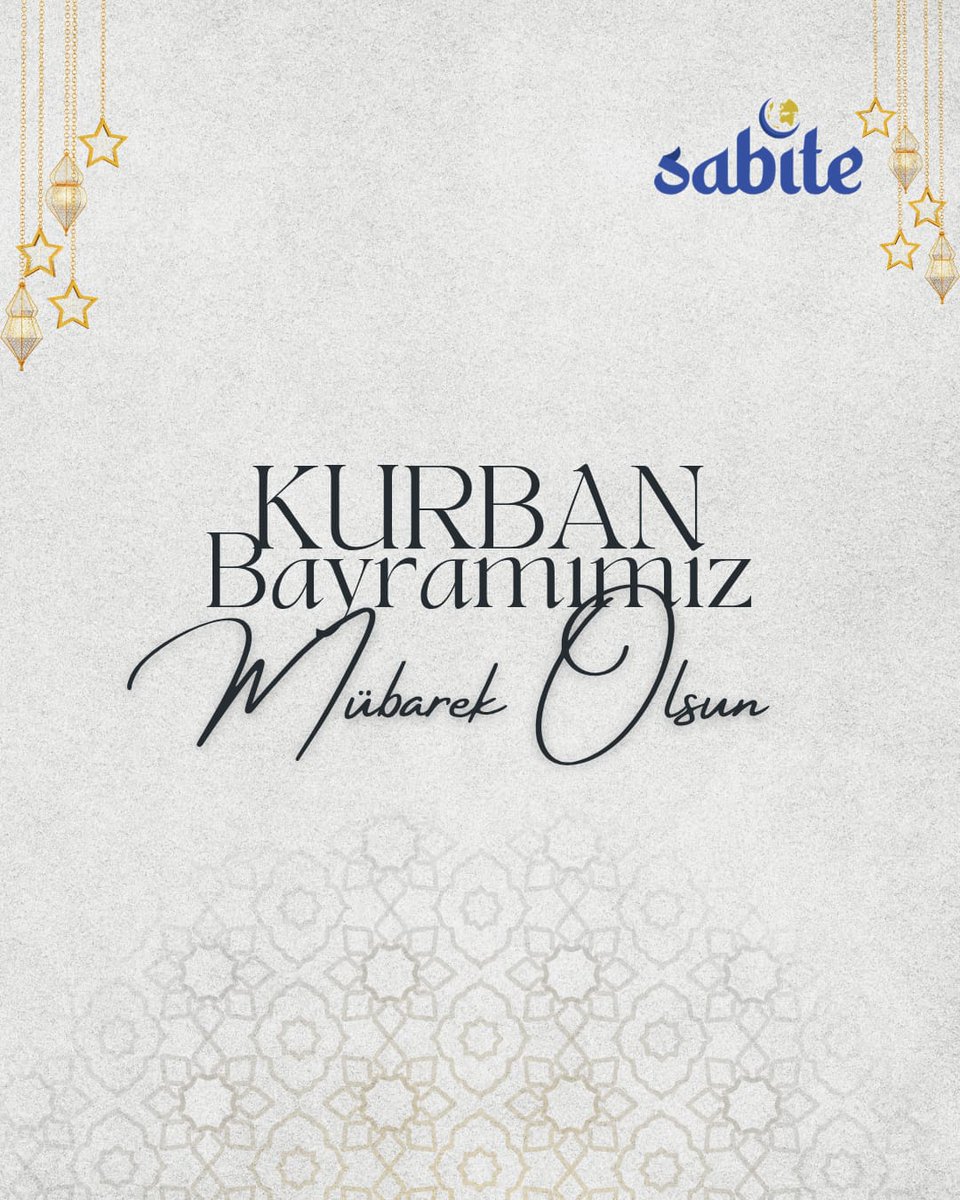 Sabitedergi's tweet photo. Kurban Bayramımız Mübarek Olsun https://t.co/fCYuQfS0zD