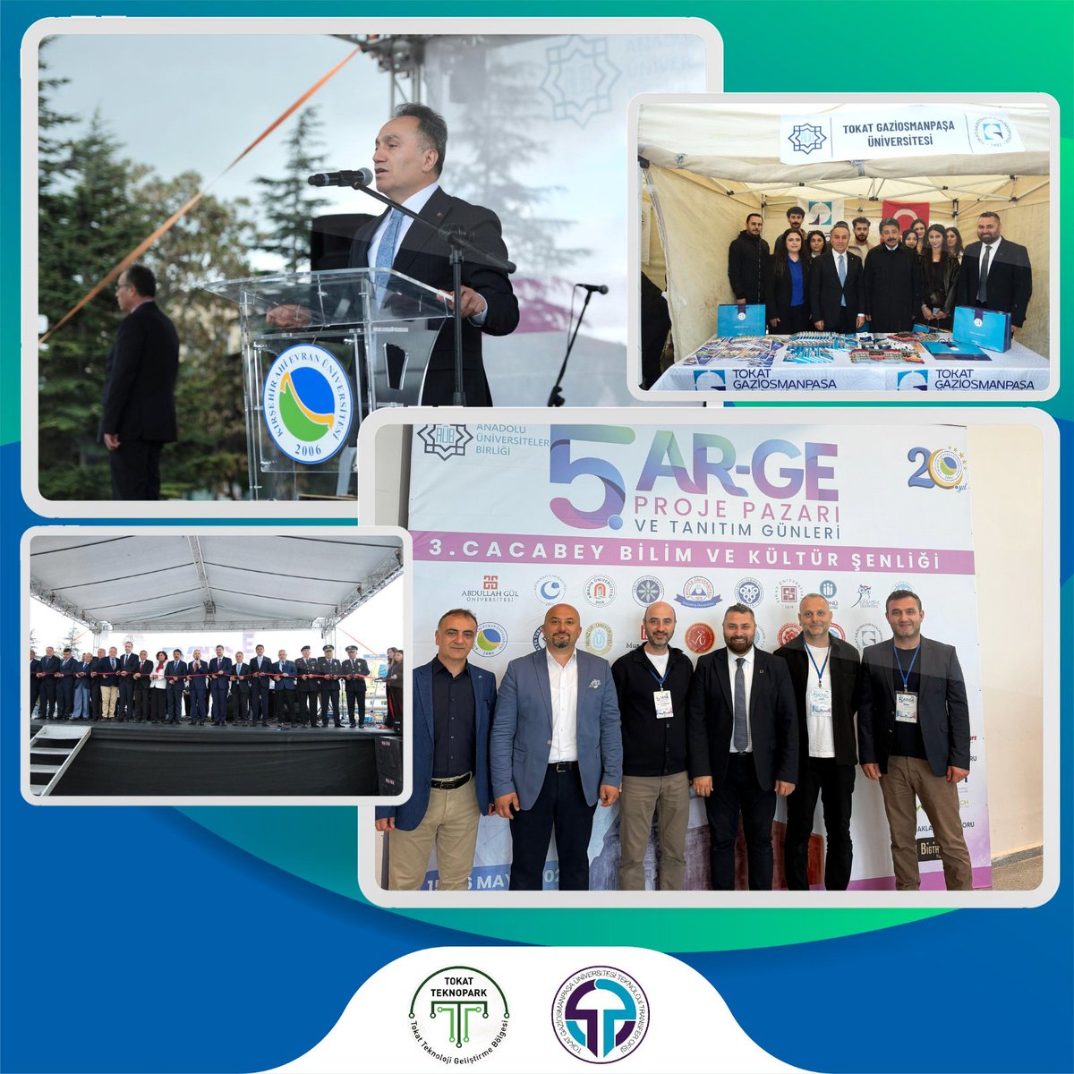 TTeknopark's tweet photo. Tokat Teknopark ve TOGÜ TTO olarak 5. Ar-Ge Proje Pazarı ve Tanıtım Günleri’ne Katılım sağladık. https://t.co/J3pq5x5LpZ
