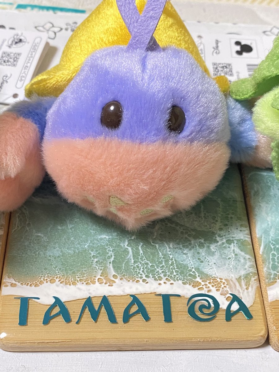 モアナたんページ モアナのうるぽちゃちゃん可愛いから、台座作ってみた😋