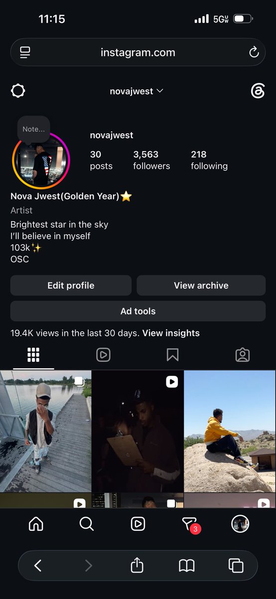 novajwest's tweet photo. All my accounts are dead. I’ve unfollowed people who simply don’t care about what I’m doing musically and just care about me personally and followed them on a priv insta. I’ve restarted on SoundCloud. A part of me died so I’m rebirthing. I’ll come back to dis one day💔⭐️ https://t.co/tBSjGckVOZ