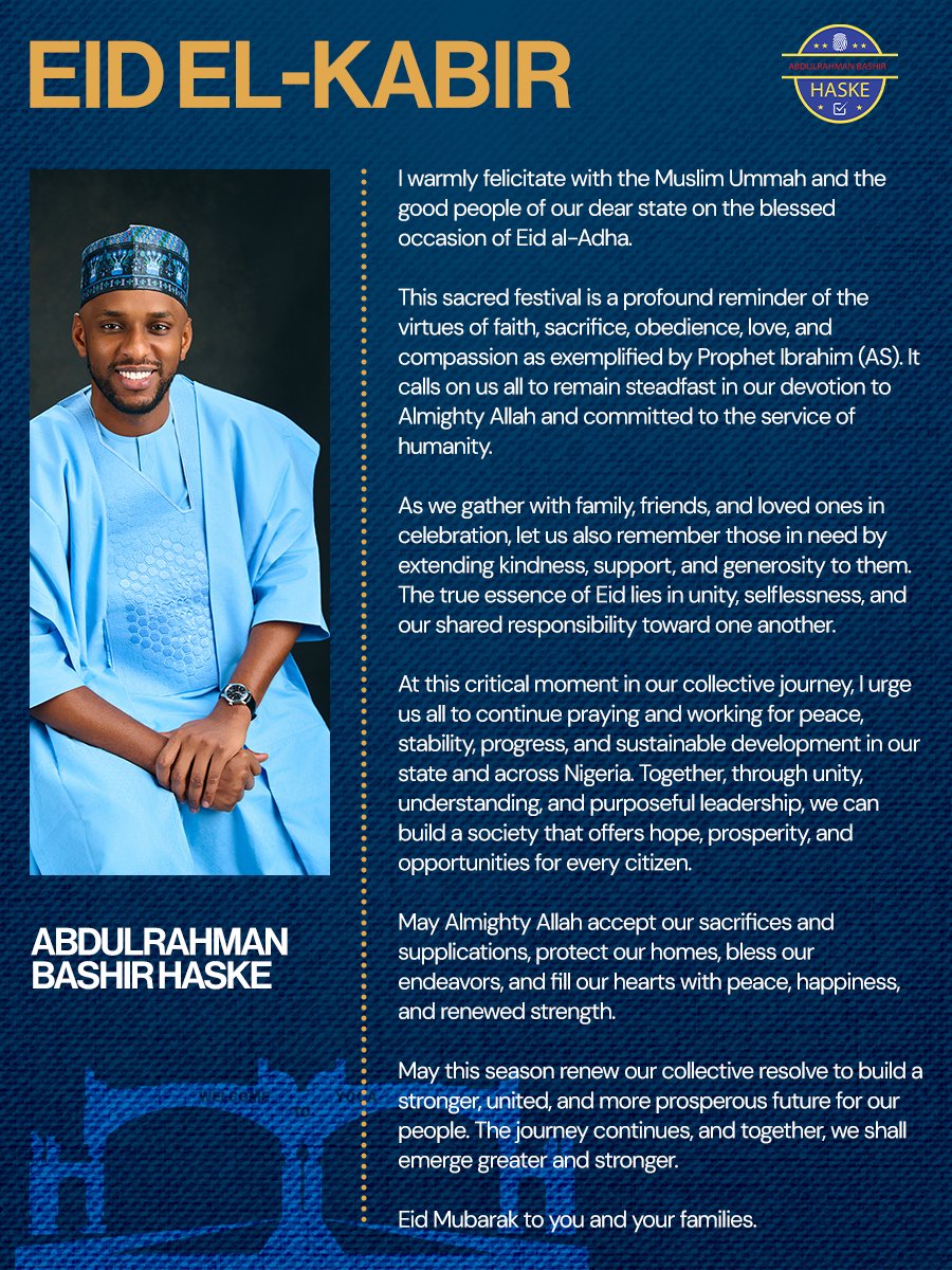 Abdulrahman Bashir Haske tweet media