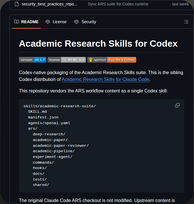 EconJunkie_'s tweet photo. Deep research and paper review skills for Codex

https://t.co/9Qp79R71k2 https://t.co/vFjYXfl4YZ