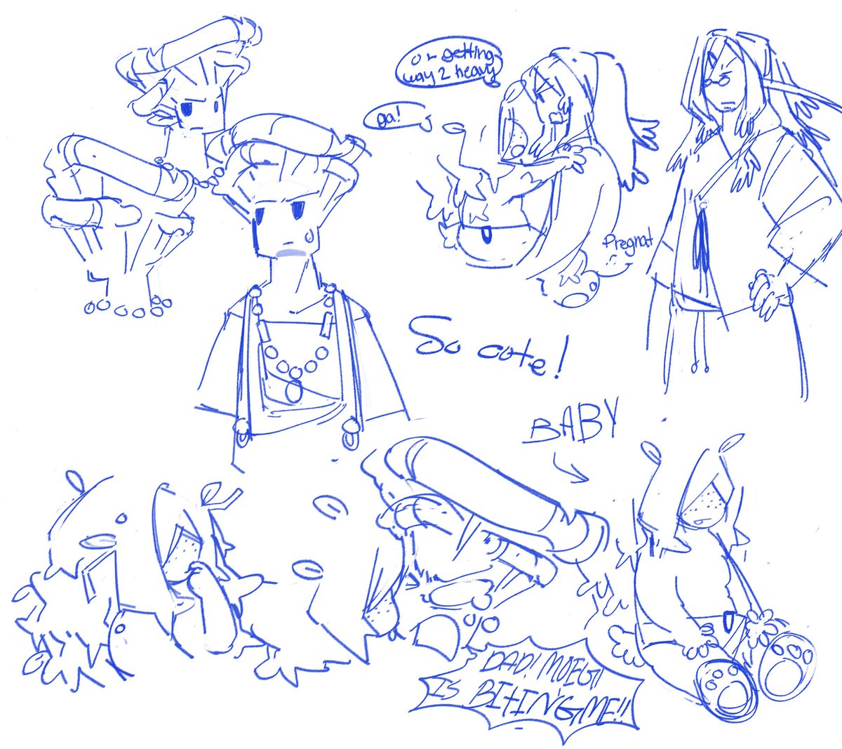 buggoi_ww's tweet photo. Doodles! Lalala https://t.co/kJPrCVMbHA